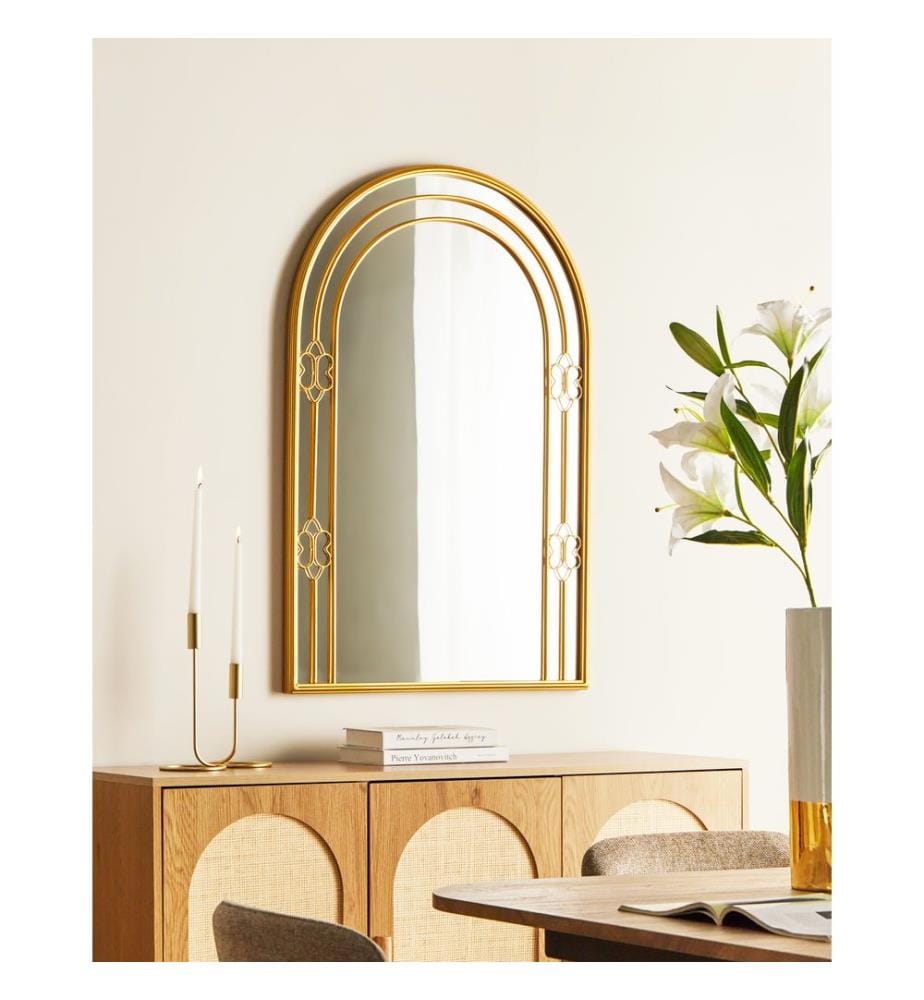 Wandspiegel MAUTRE 66 cm 98 cm Gold