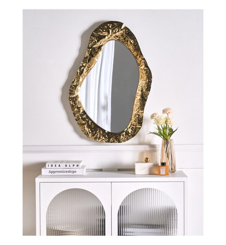 Miroir JOSSIGNY 52 cm 79 cm Doré