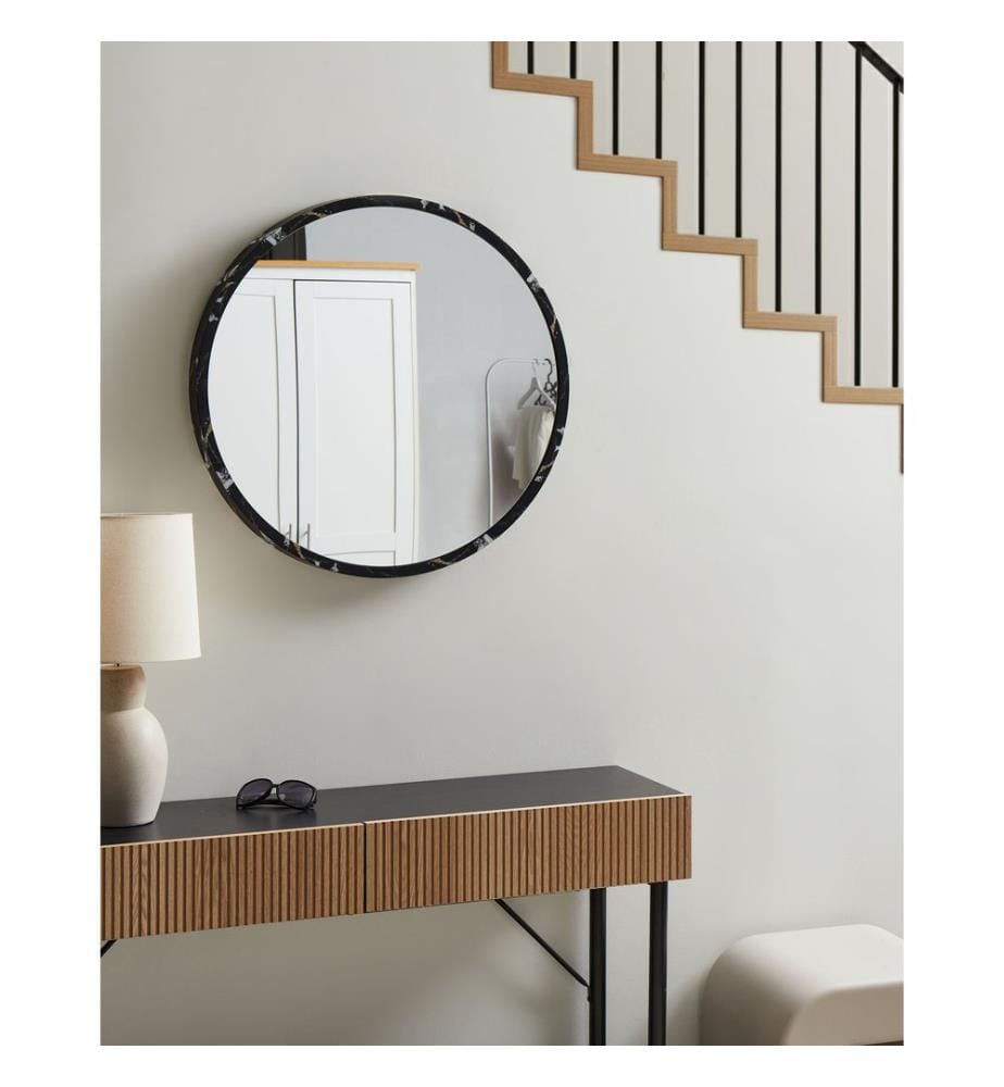 Miroir MARTEL 69 cm 69 cm Noir