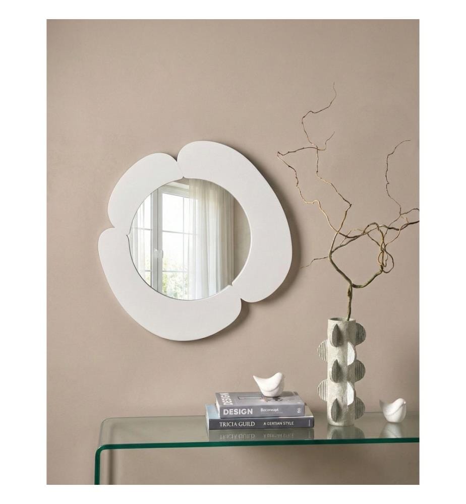 Wall Mirror ATIK 50 cm 50 cm White