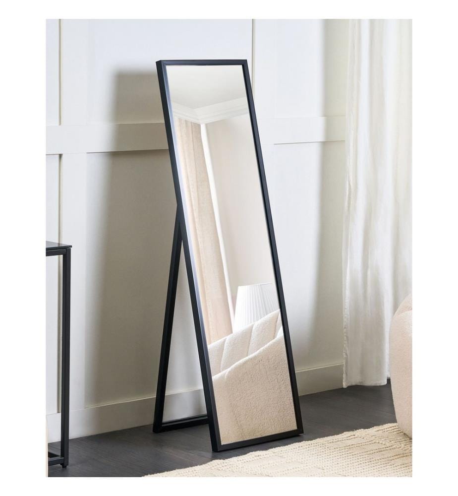 Miroir sur pied TORCY 140 cm Noir