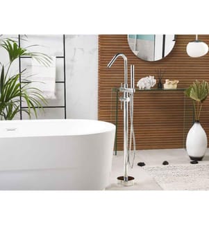 Robinet de baignoire autoportante VICTORIA Argenté