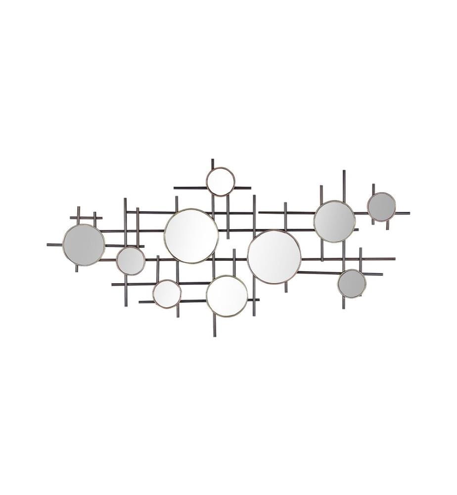 Miroir IBOS 113 cm 55 cm Métal Noir