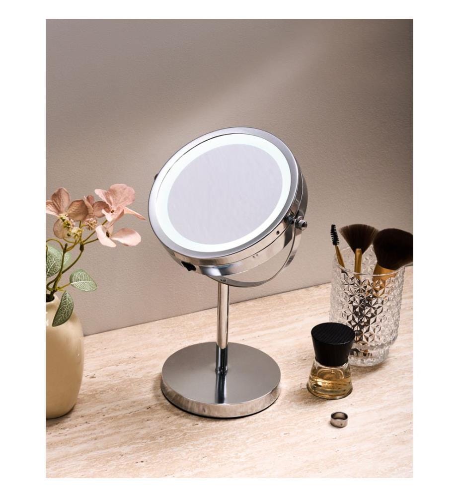 Makeup Mirror LED VERDUN Silver