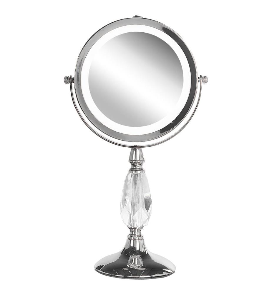 Miroir de table LED MAURY Argenté