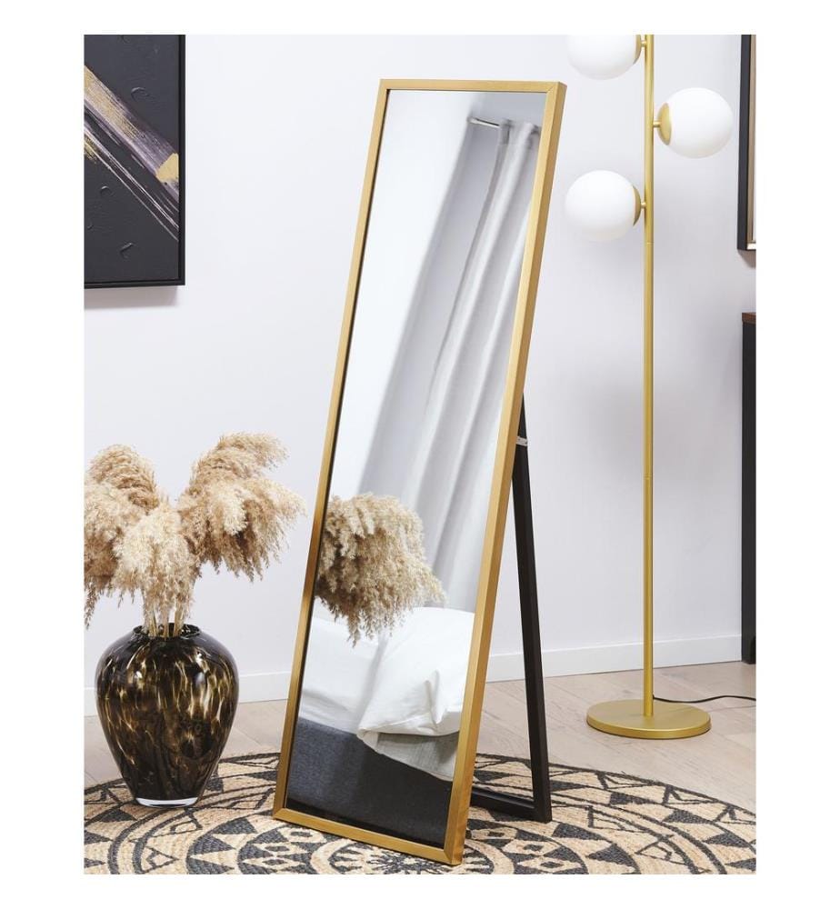 Miroir sur pied TORCY 140 cm Doré