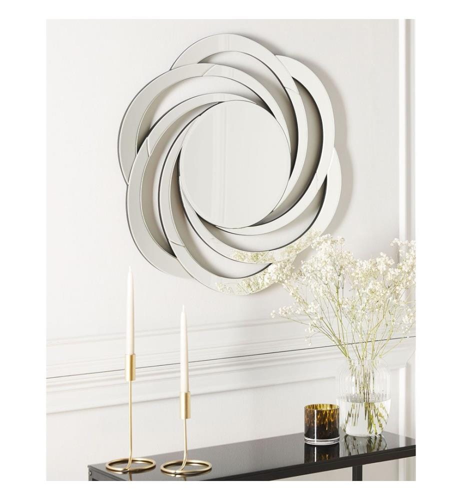 Miroir TREBAN 70 cm 70 cm Argenté