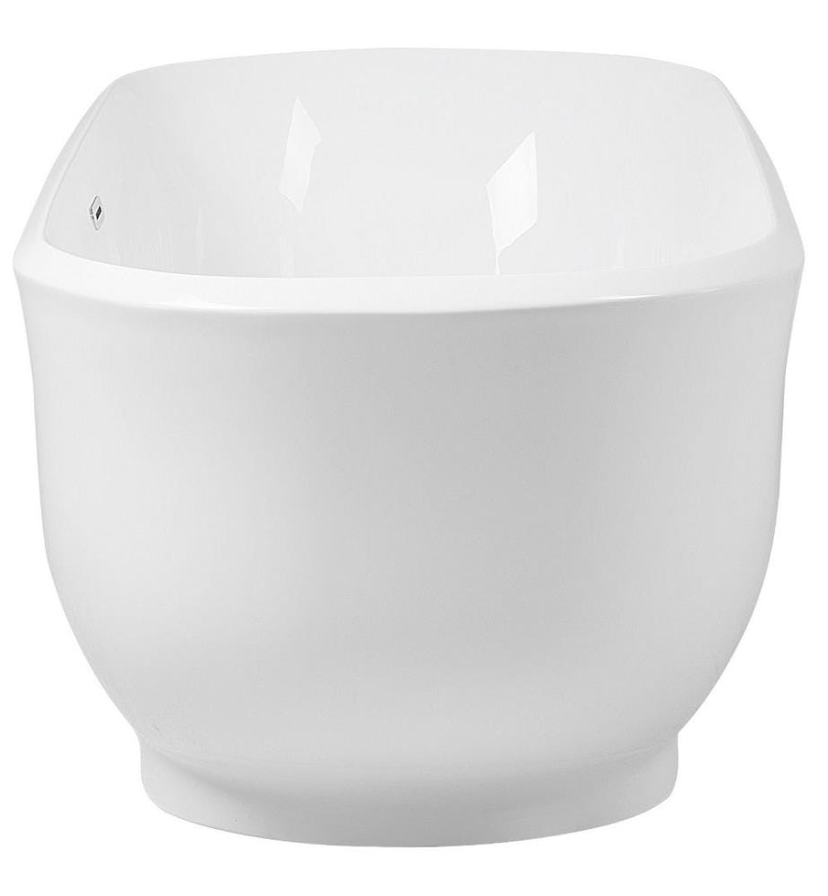 Vasca da bagno freestanding TESORO 170 x 77 cm Bianco
