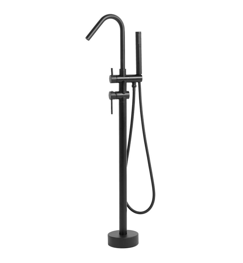 Rubinetteria per vasca da bagno freestanding VICTORIA Nero