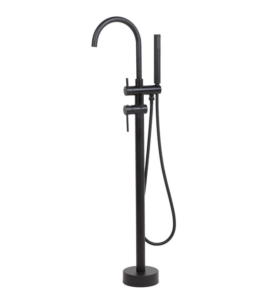 Rubinetteria per vasca da bagno freestanding TUGELA Nero
