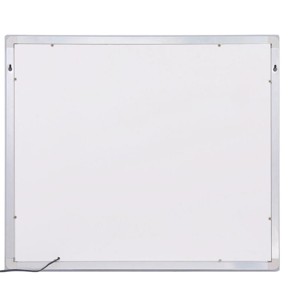 LED-Badezimmer-Spiegel LIRAC 70 cm 60 cm Silber