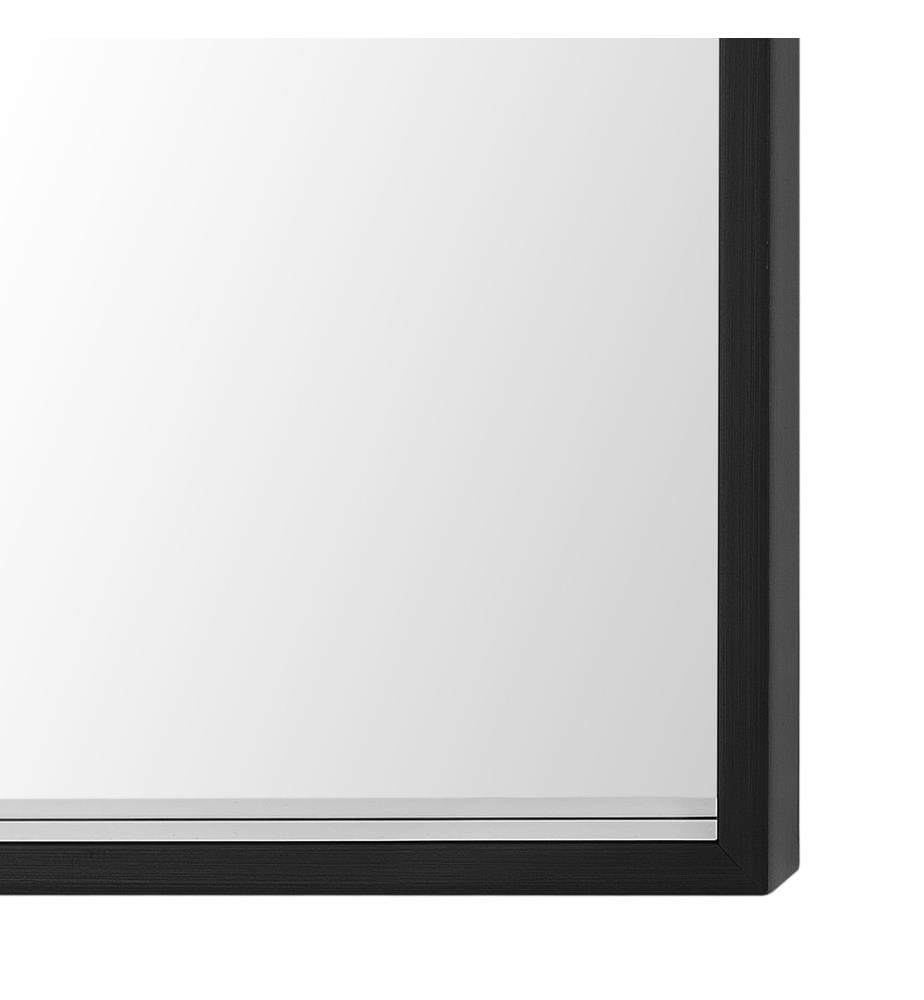 Miroir BRIGNOLES 50 cm 50 cm Noir