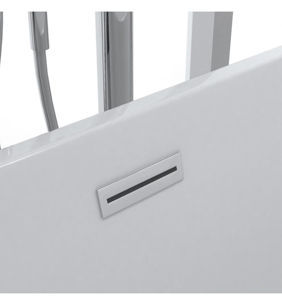 Vasca da bagno freestanding HAVANA 150 x 75 cm Bianco