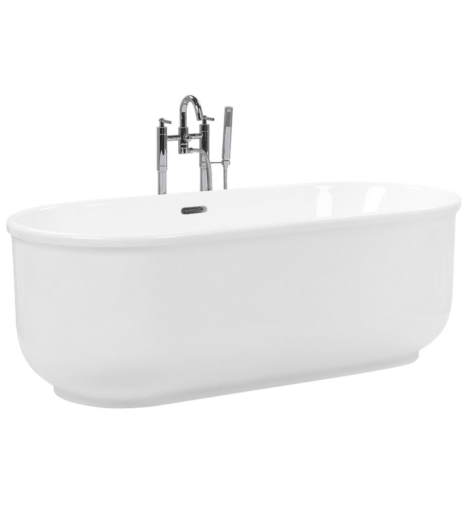 Vasca da bagno freestanding PINEL 170 x 80 cm Bianco
