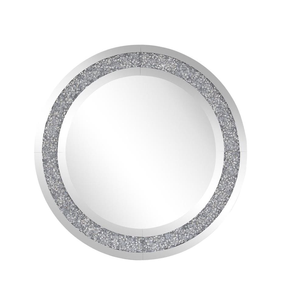Miroir ERBRAY 70 cm 70 cm Argenté