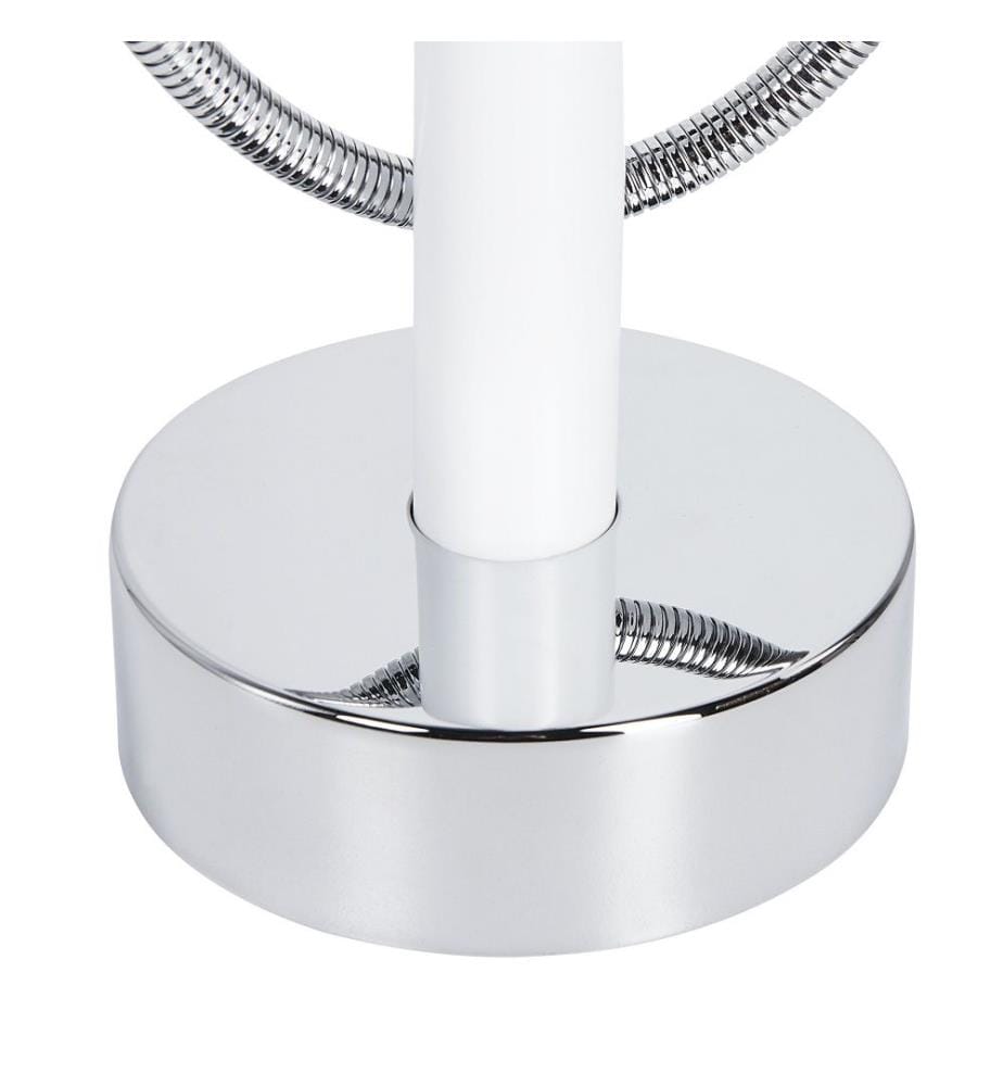 Rubinetteria per vasca da bagno freestanding TUGELA Bianco/Argento