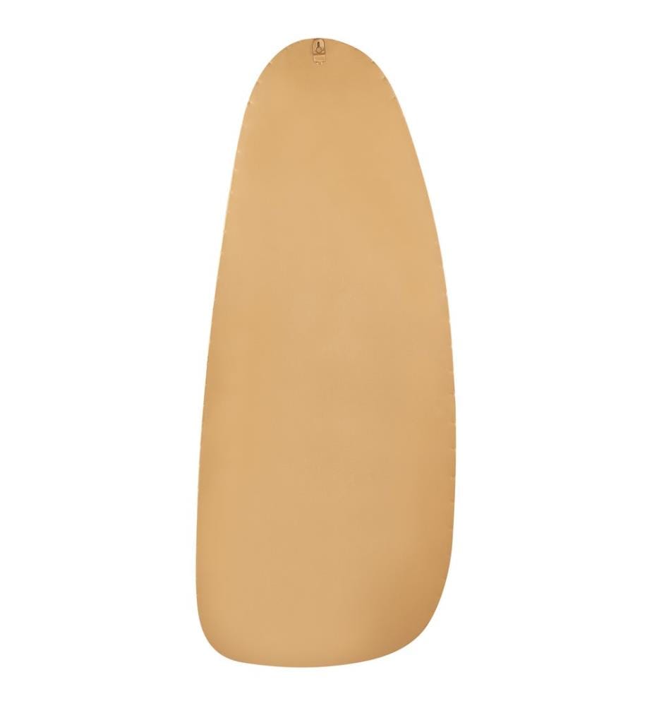 Wandspiegel CERGY 39 cm 95 cm Metall Gold