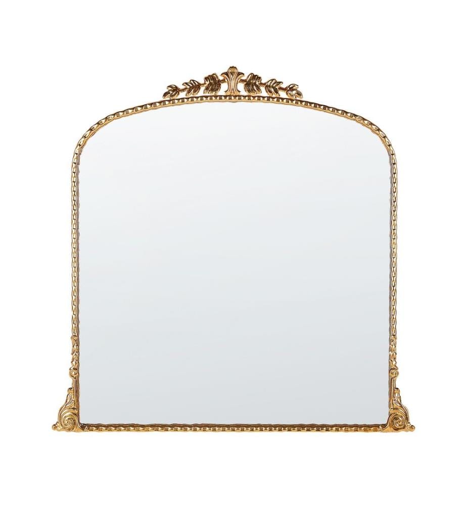 Wandspiegel LIVRY 71 cm 71 cm Metall Gold