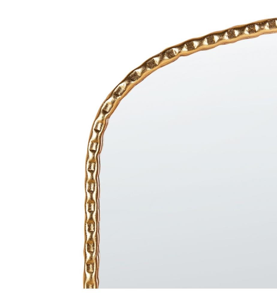 Wandspiegel LIVRY 71 cm 71 cm Metall Gold