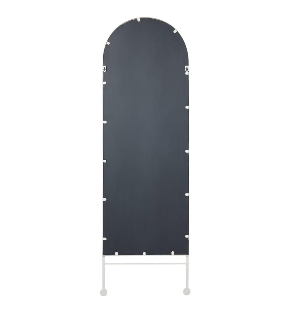 Wall Mirror JARNAGES 45 cm 145 cm Metal White