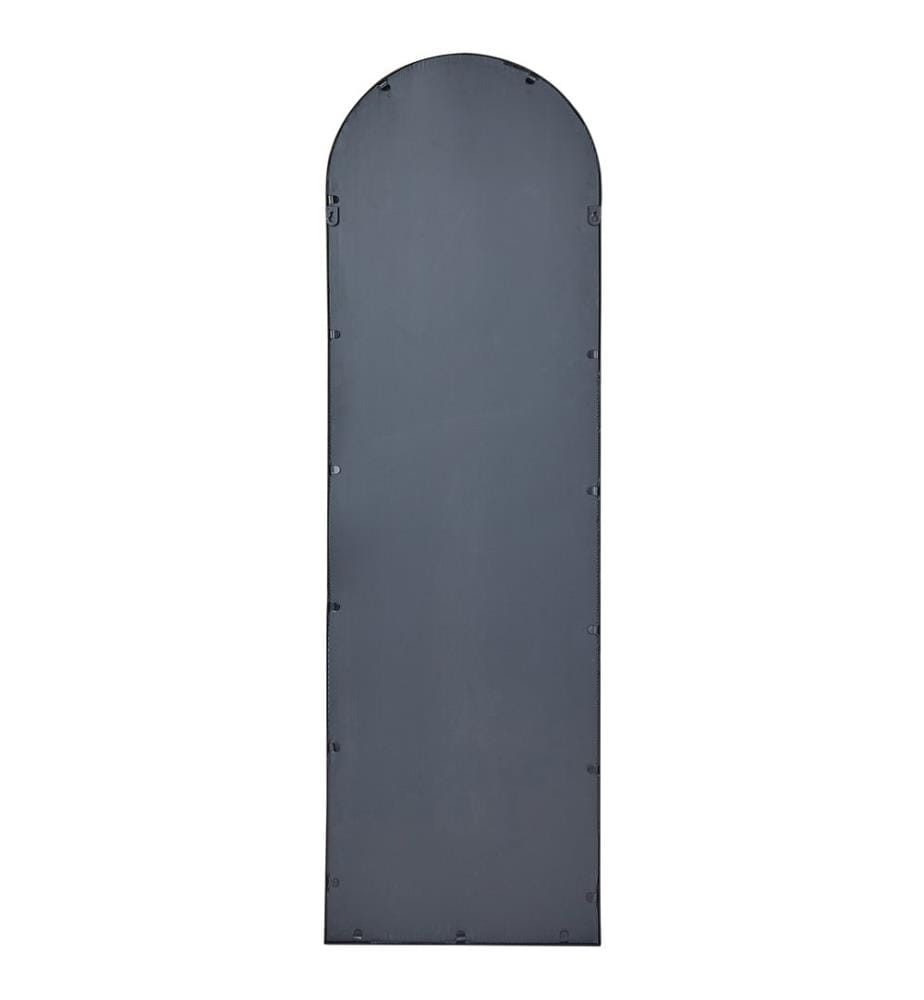Wandspiegel AJAIN 45 cm 146 cm Metall Schwarz