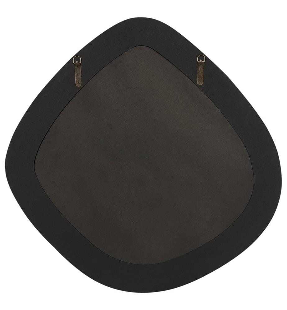 Wall Mirror EPIRY 79 cm 80 cm Boucle Light Brown