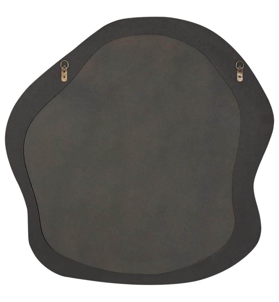 Miroir BLISMES 79 cm 80 cm Bouclé Marron