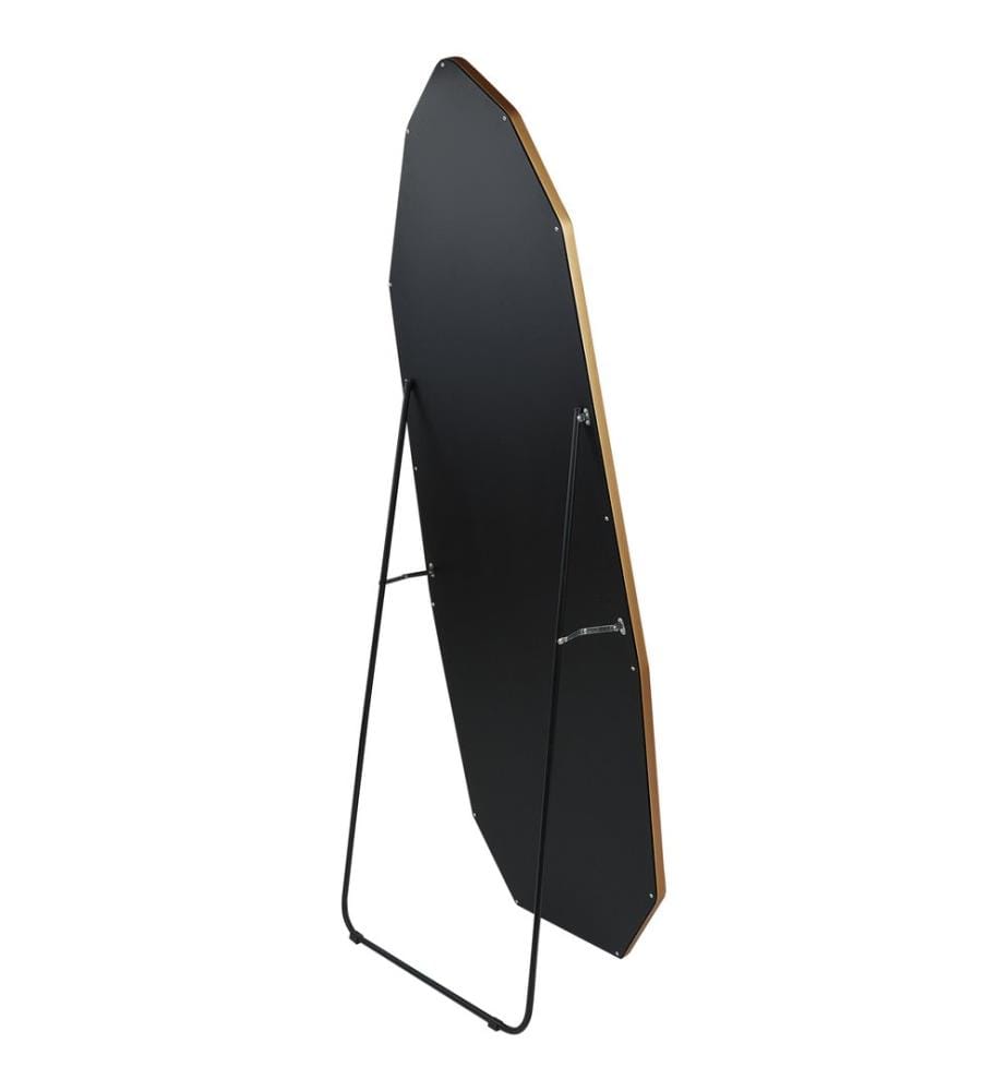 Standspiegel TARTAS 165 cm Metall Gold