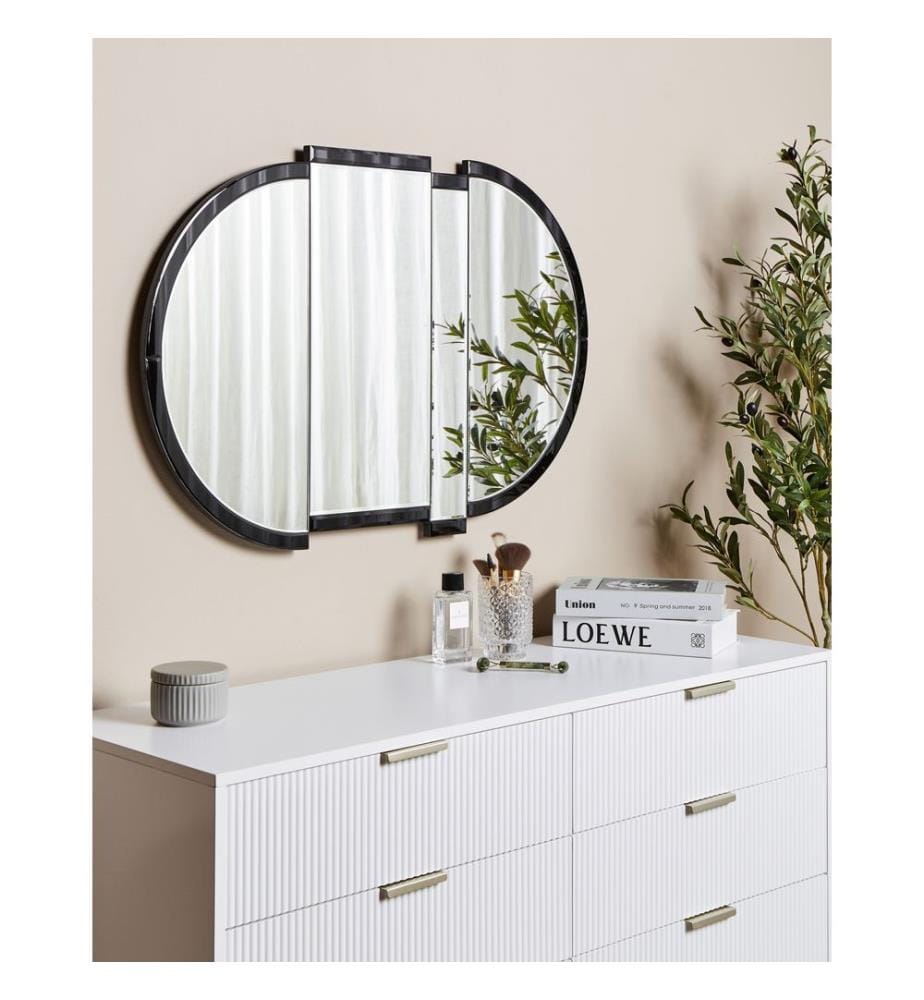 Wall Mirror MICHERY 60 cm 90 cm Black