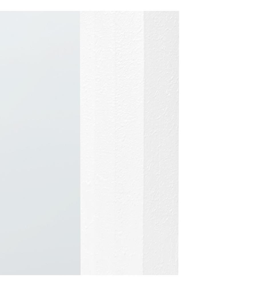 Wall Mirror MASSILLY 43 cm 69 cm White