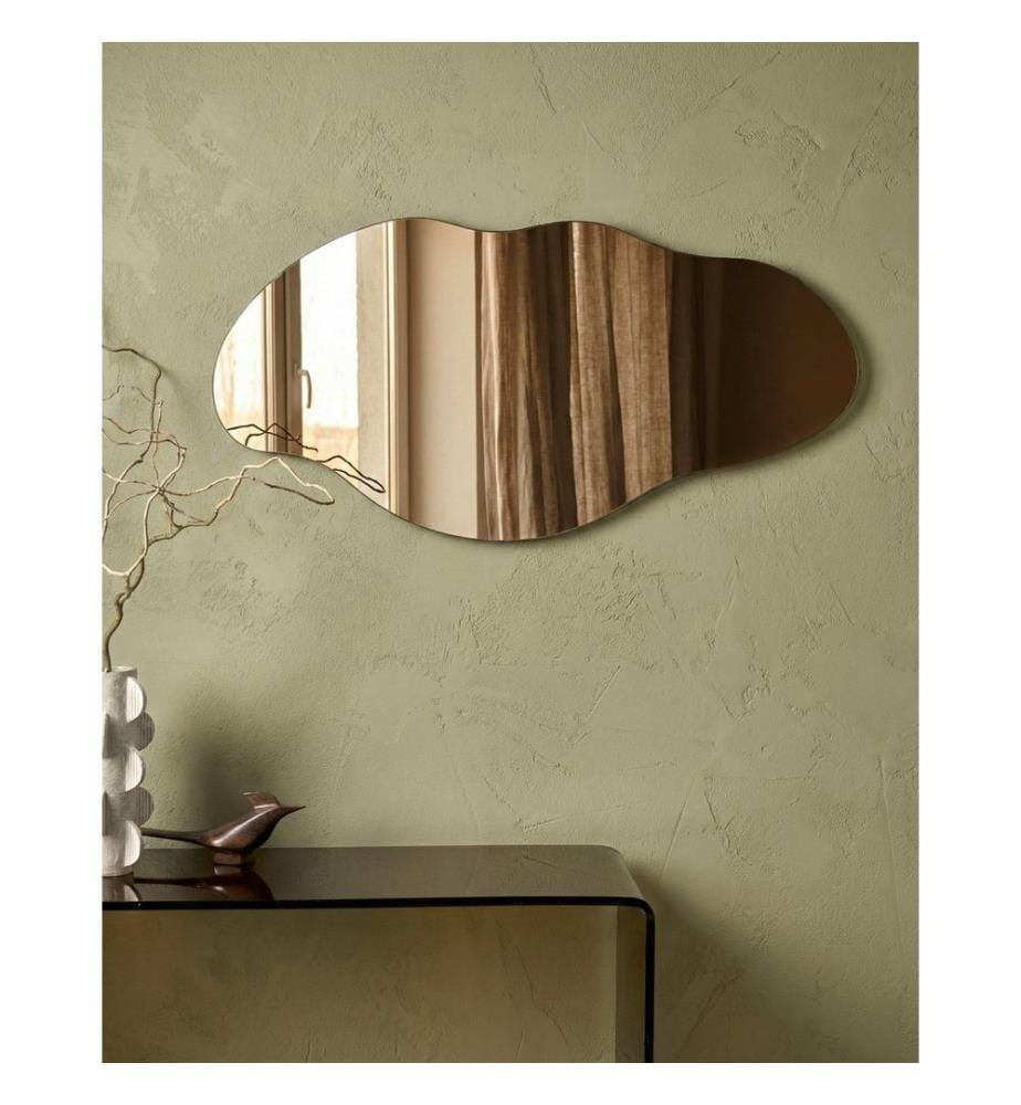 Miroir ASSIGNY 50 cm 92 cm Marron