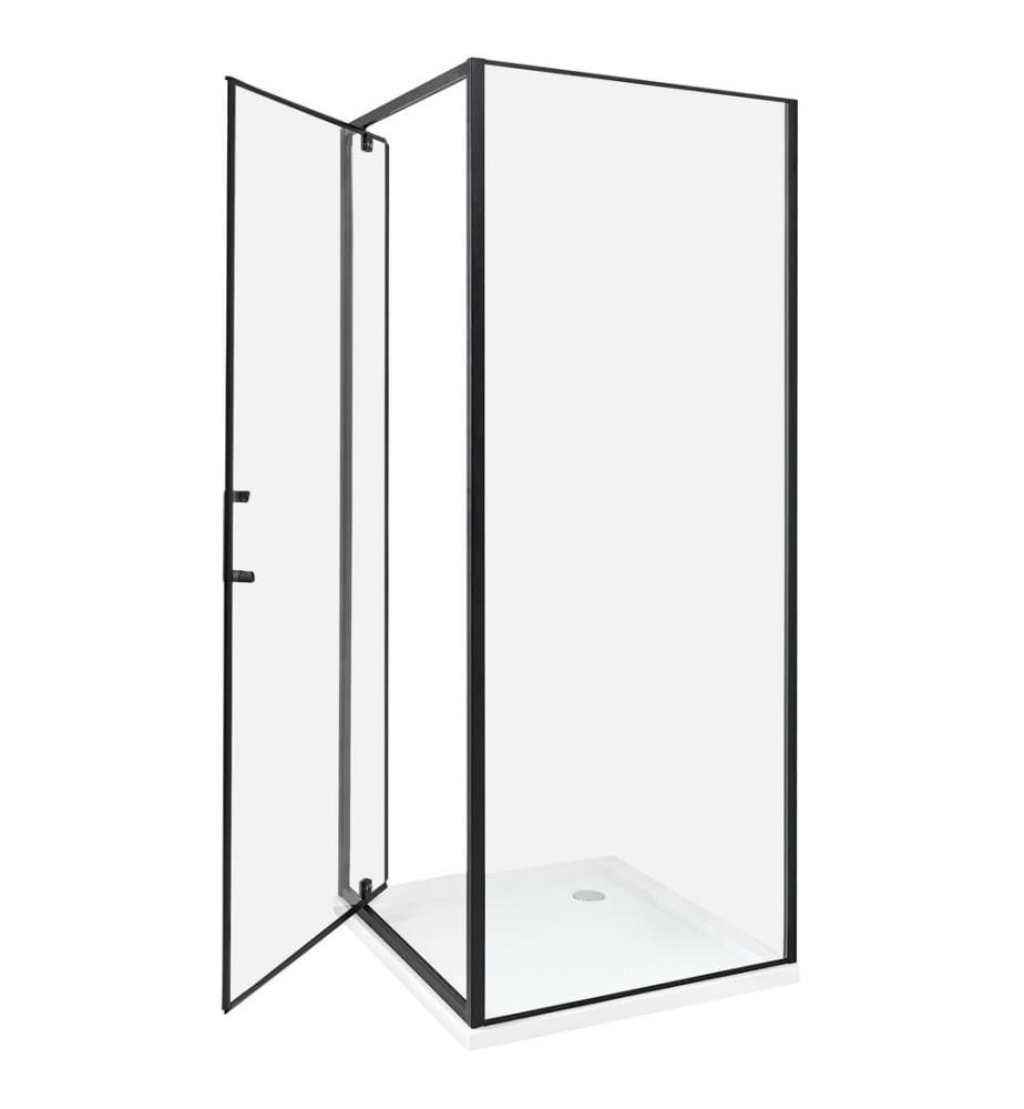 Cabina doccia DARLI 70 x 70 x 185 cm Nero