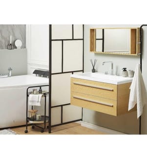 Bathroom Vanity Set ALMERIA Beige