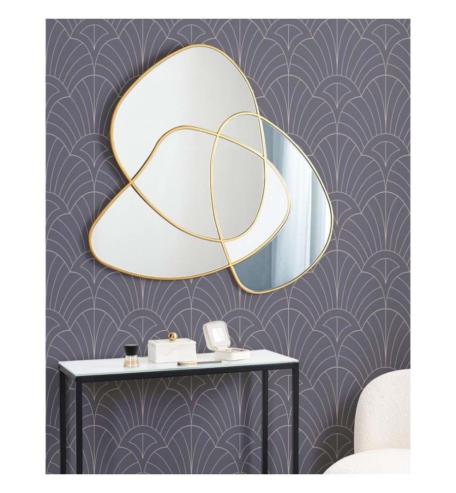 Miroir TAILLY 99 cm 89 cm Doré