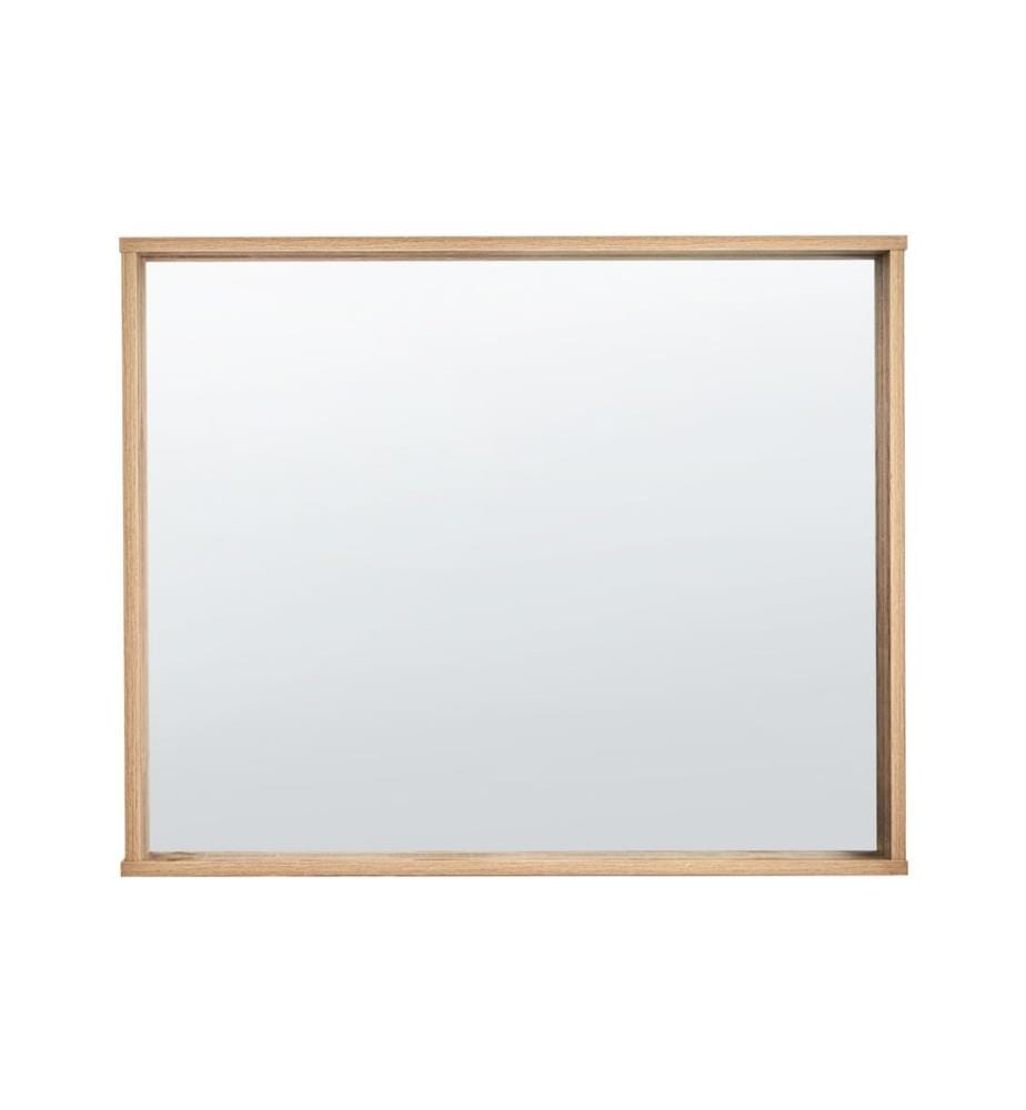 Miroir ROSELL 80 cm 65 cm Marron clair