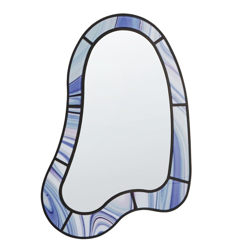 Wall Mirror MONTSEC 49 cm 83 cm Violet