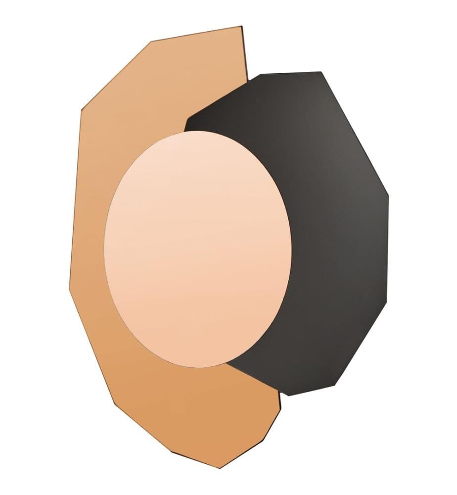 Miroir TROYON 62 cm 80 cm Rose doré