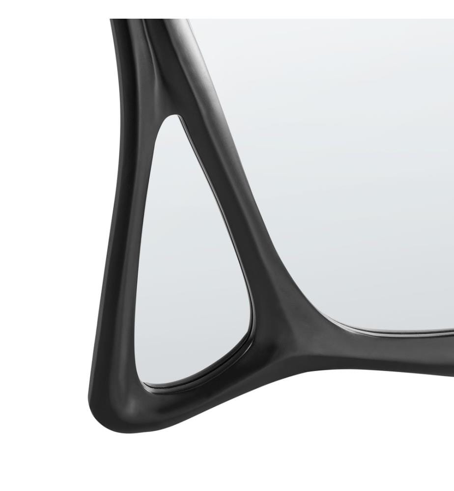Wall Mirror LANESTER 70 cm 100 cm Black