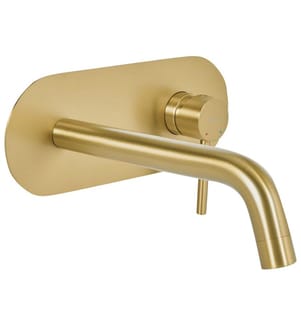 Wandmontierte Waschtischarmatur GUAIBA Messing Gold