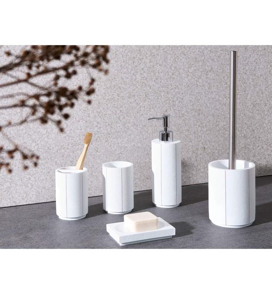 Badaccessoires Set 5-teilig HUALLAGA Weiss