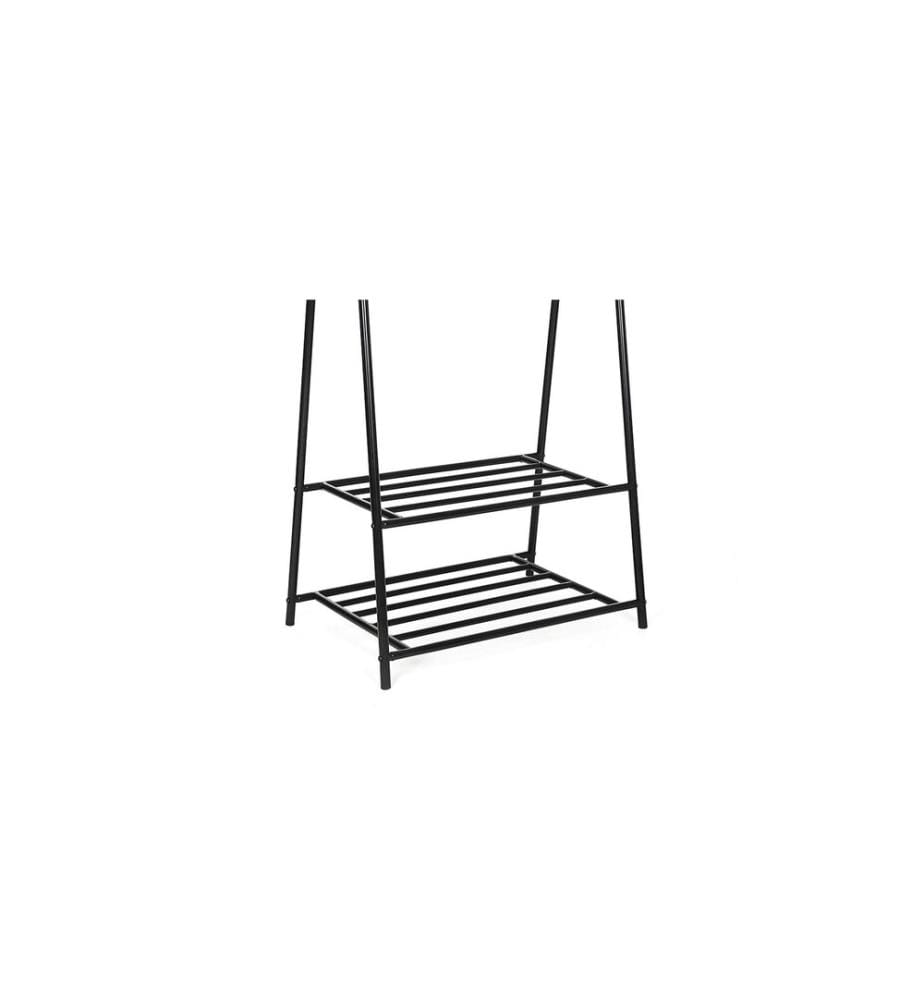 Songmics - Porte-manteau 87,5 x 155 cm, Noir