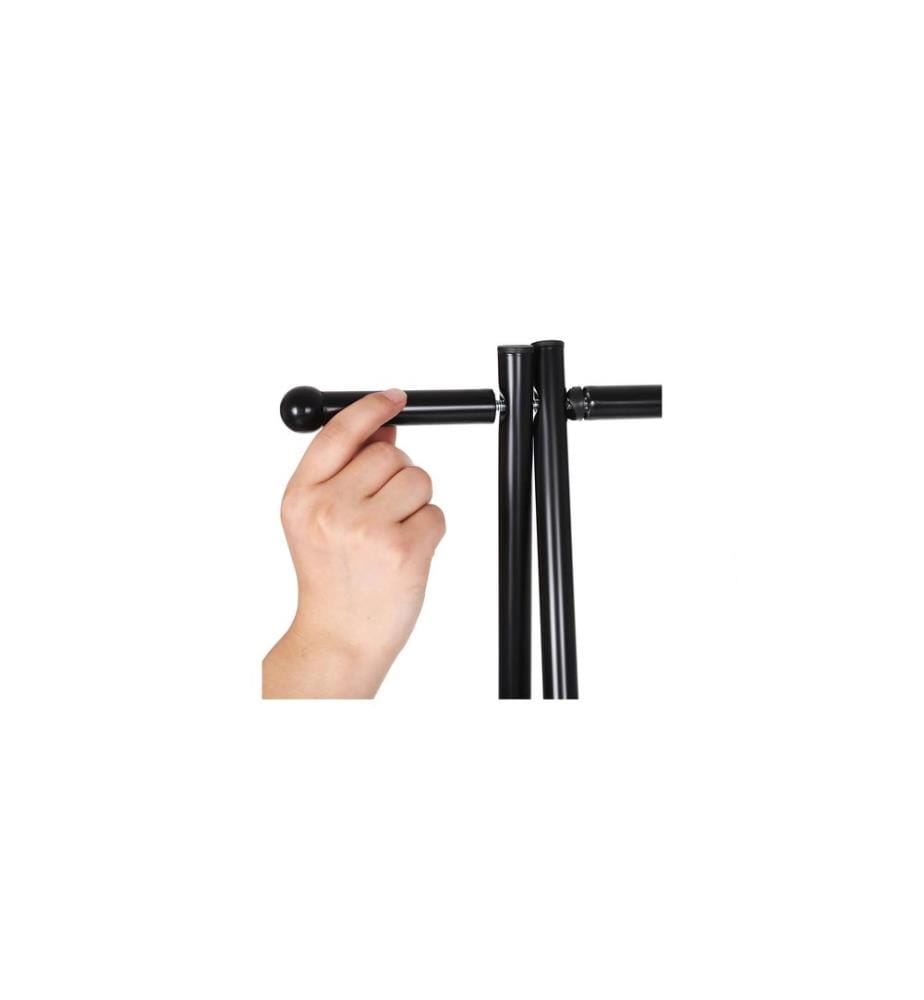 Songmics - Porte-manteau 87,5 x 155 cm, Noir