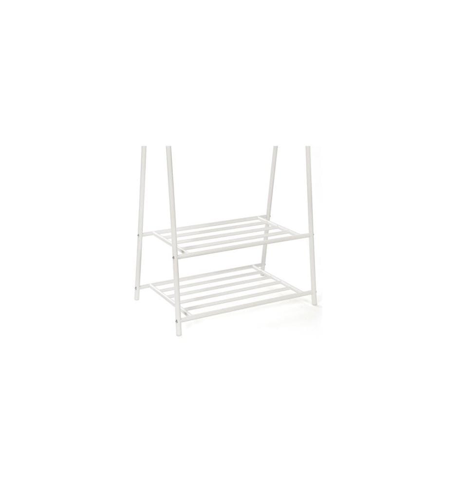 Songmics - Porte-manteau 87,5 x 155 cm, Blanc