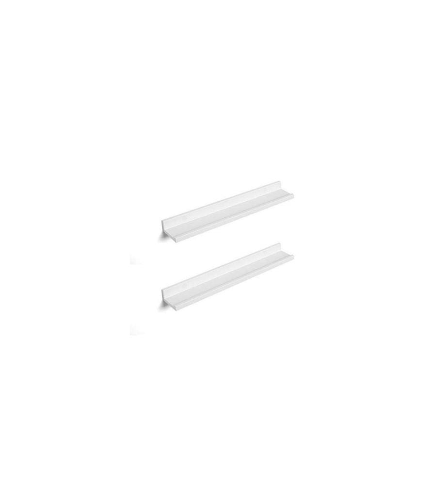 Songmics - Étagère murale Set de 2 pièces, Blanc