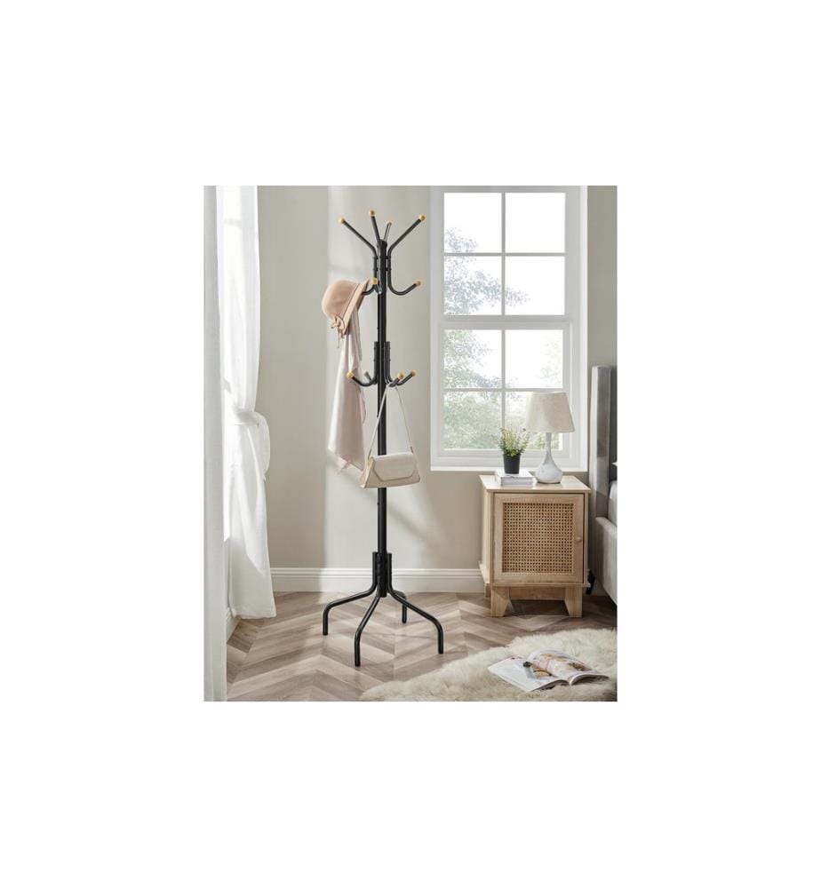 Songmics - Porte-manteau 180 cm, Noir