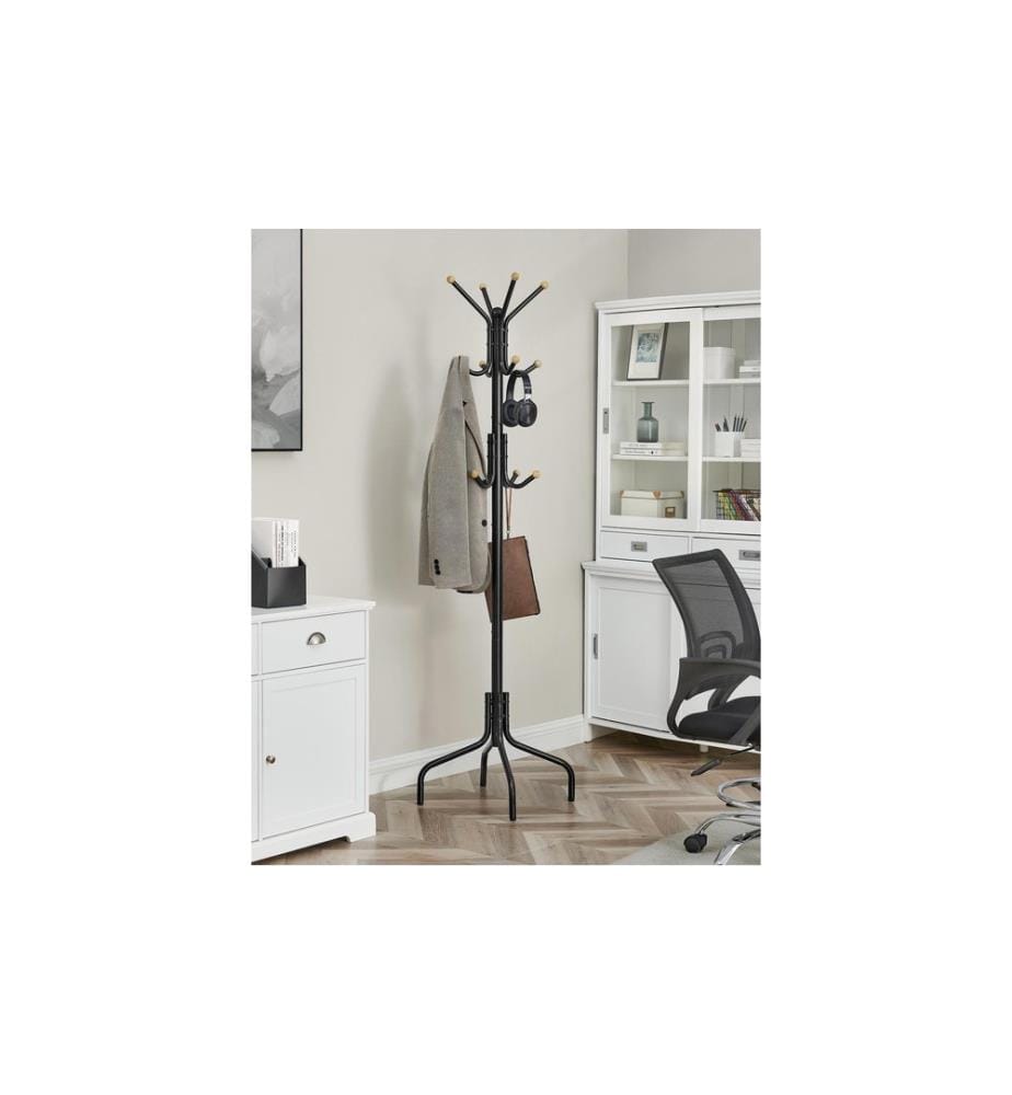 Songmics - Porte-manteau 180 cm, Noir