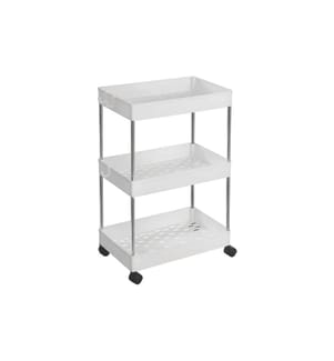 Songmics - Regal mit 3 Ablagen Weiss