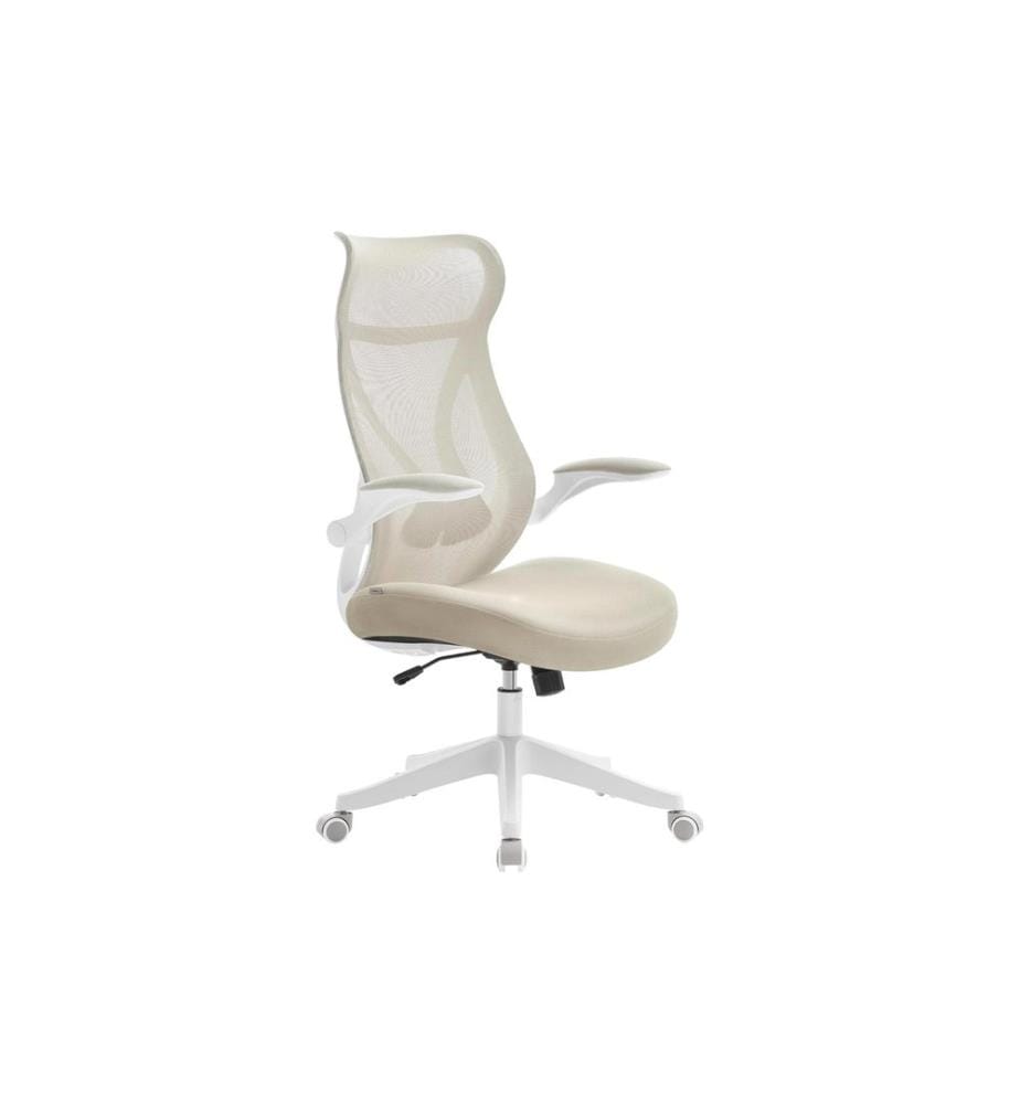 Songmics - Bürostuhl Cappuccino Beige