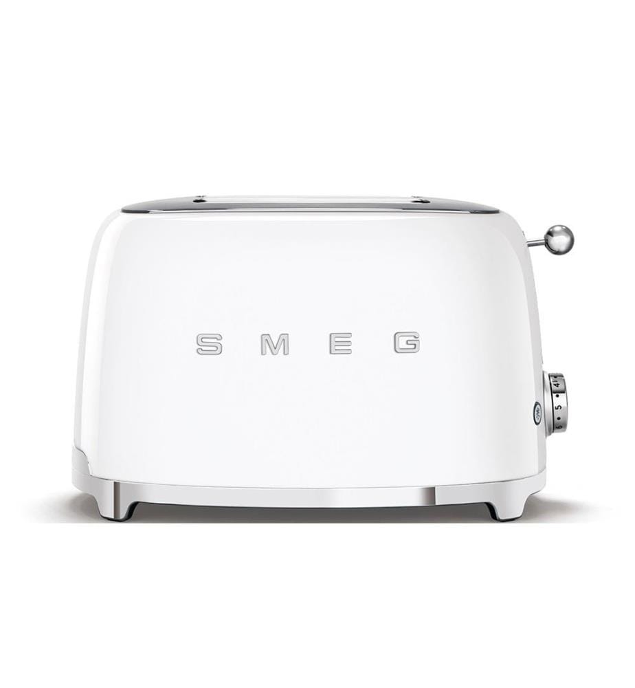 SMEG - Grille-pain 50's Retro Style TSF01WHEU Blanc