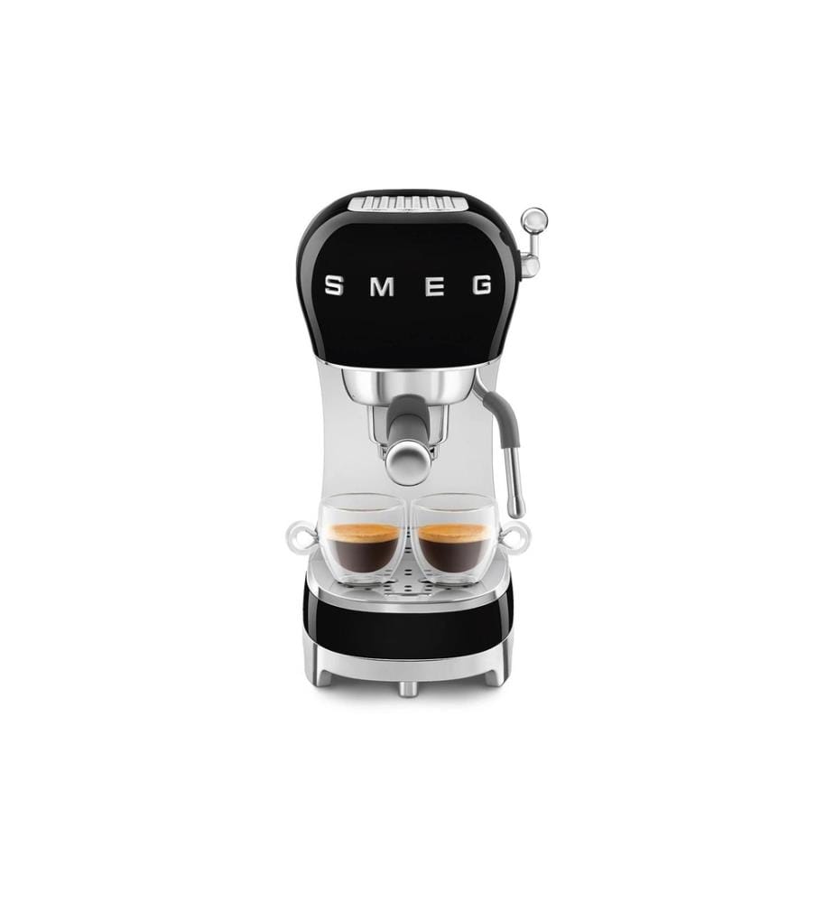 SMEG - Machine à expresso 50's Style ECF02BLEU Noir